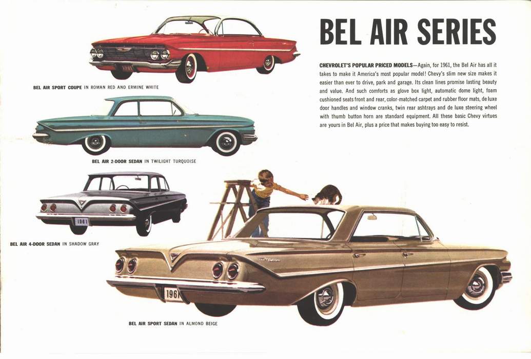 1961 Chevrolet Brochure Page 7